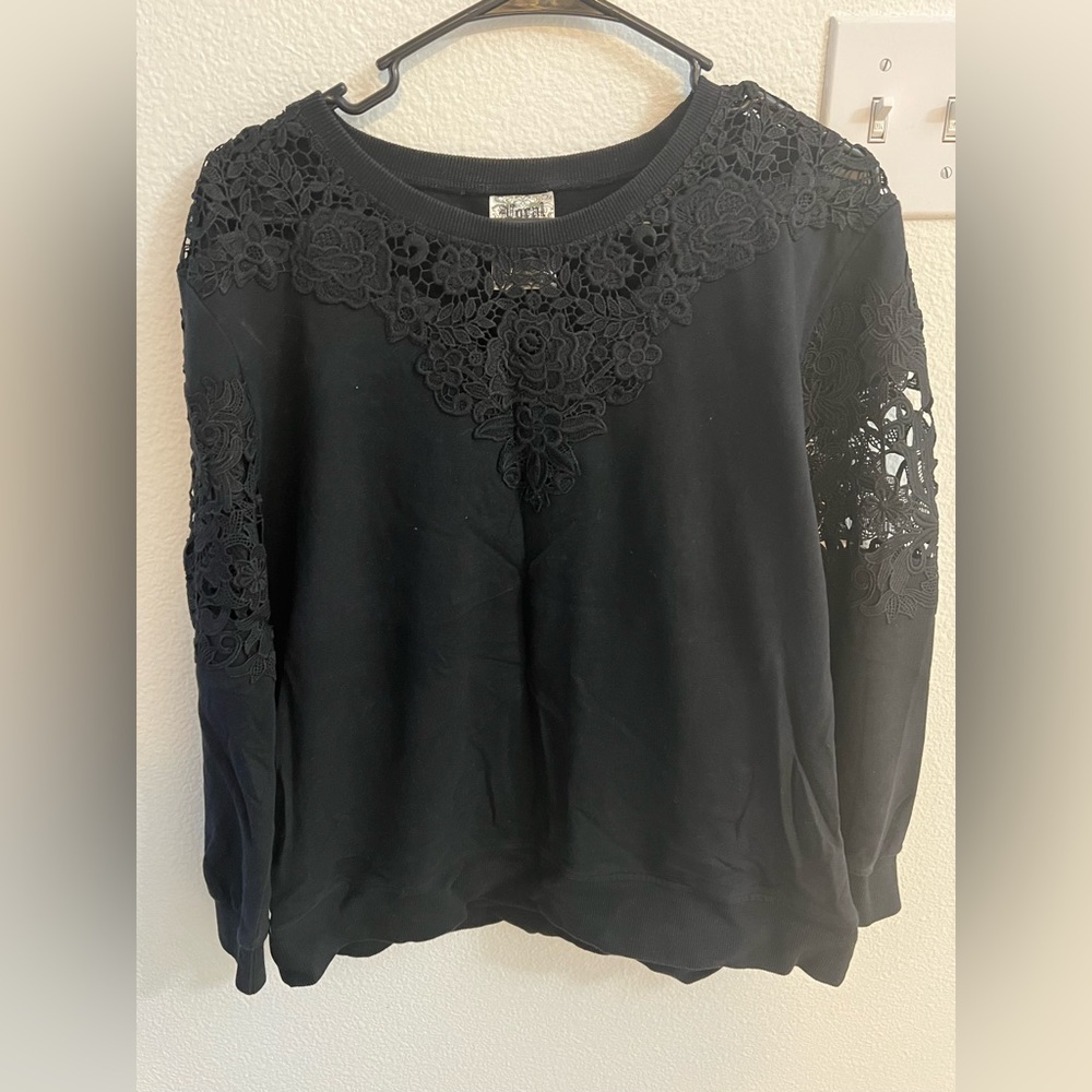 Black sweater